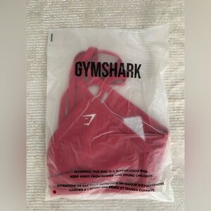 NEW Gymshark Women’s MINIMAL SPORTS BRA LIGHT SUPPORT - Size LARGE Pink Bralette